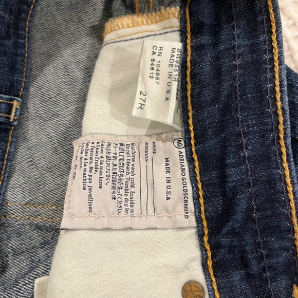 Ag Adriano Goldschmied Tomboy Relaxed Straight Jeans - Picture 8 of 8